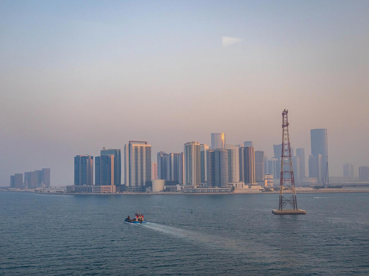 A view of Abu Dhabi.