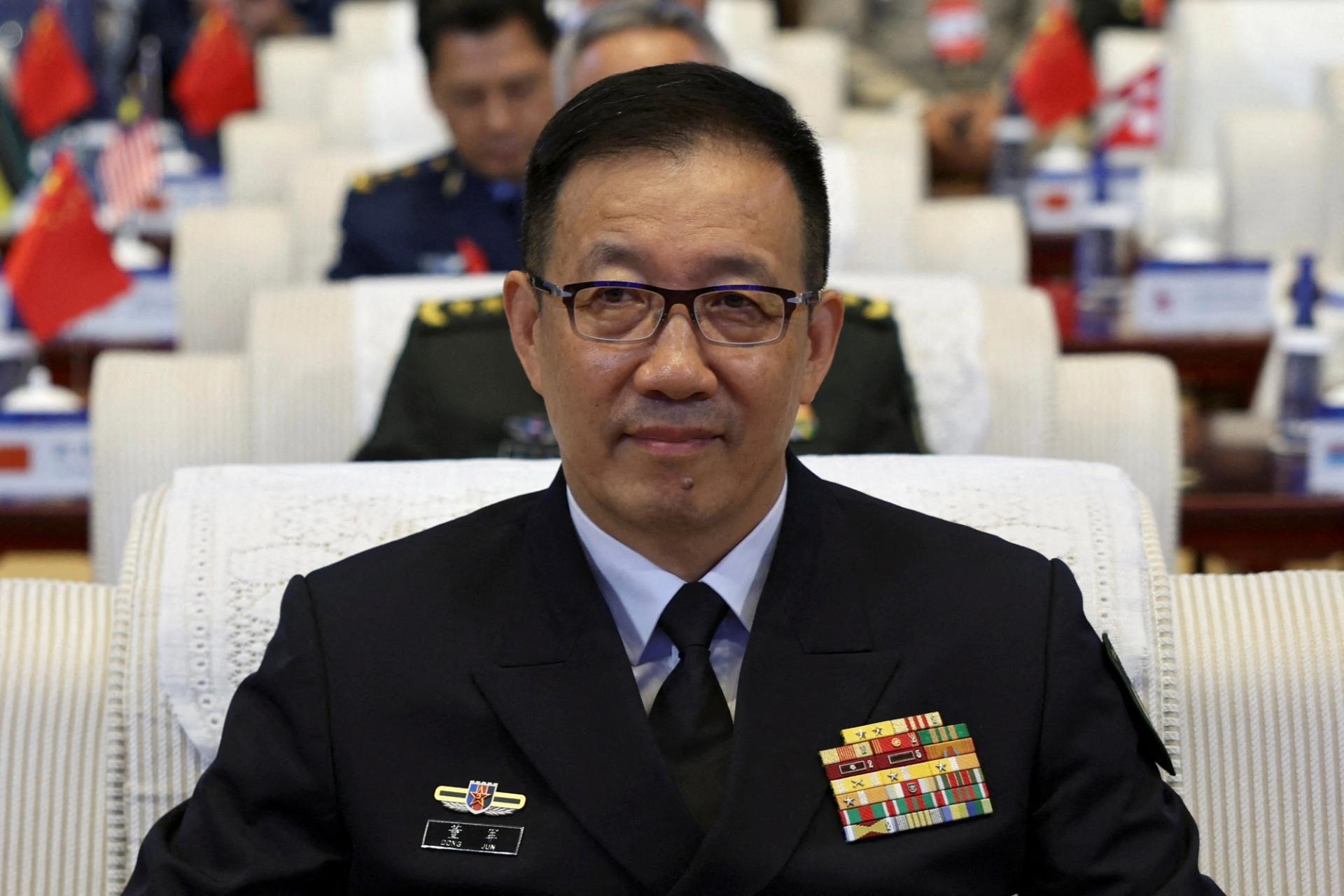 Chinese Defence Minister Dong Jun attends Beijing Xiangshan Forum in Beijing, China in September 2024