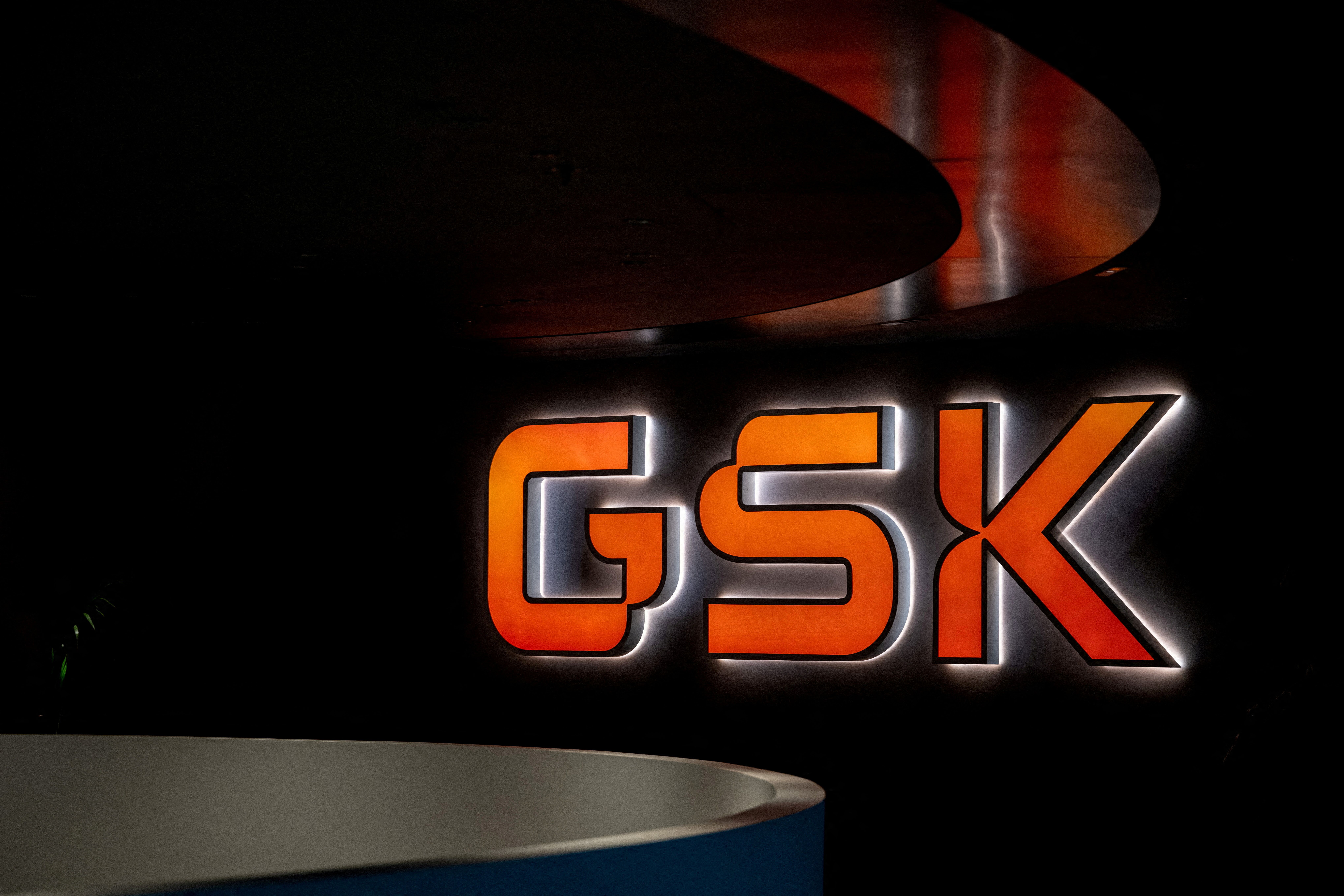 GSK logo.