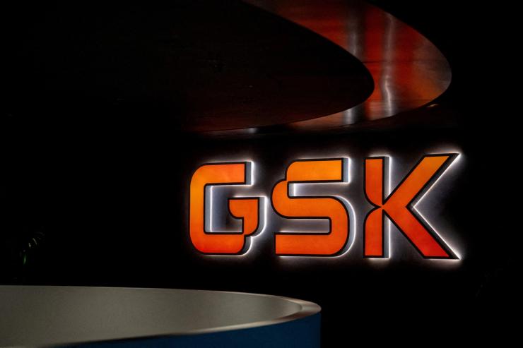 GSK logo.