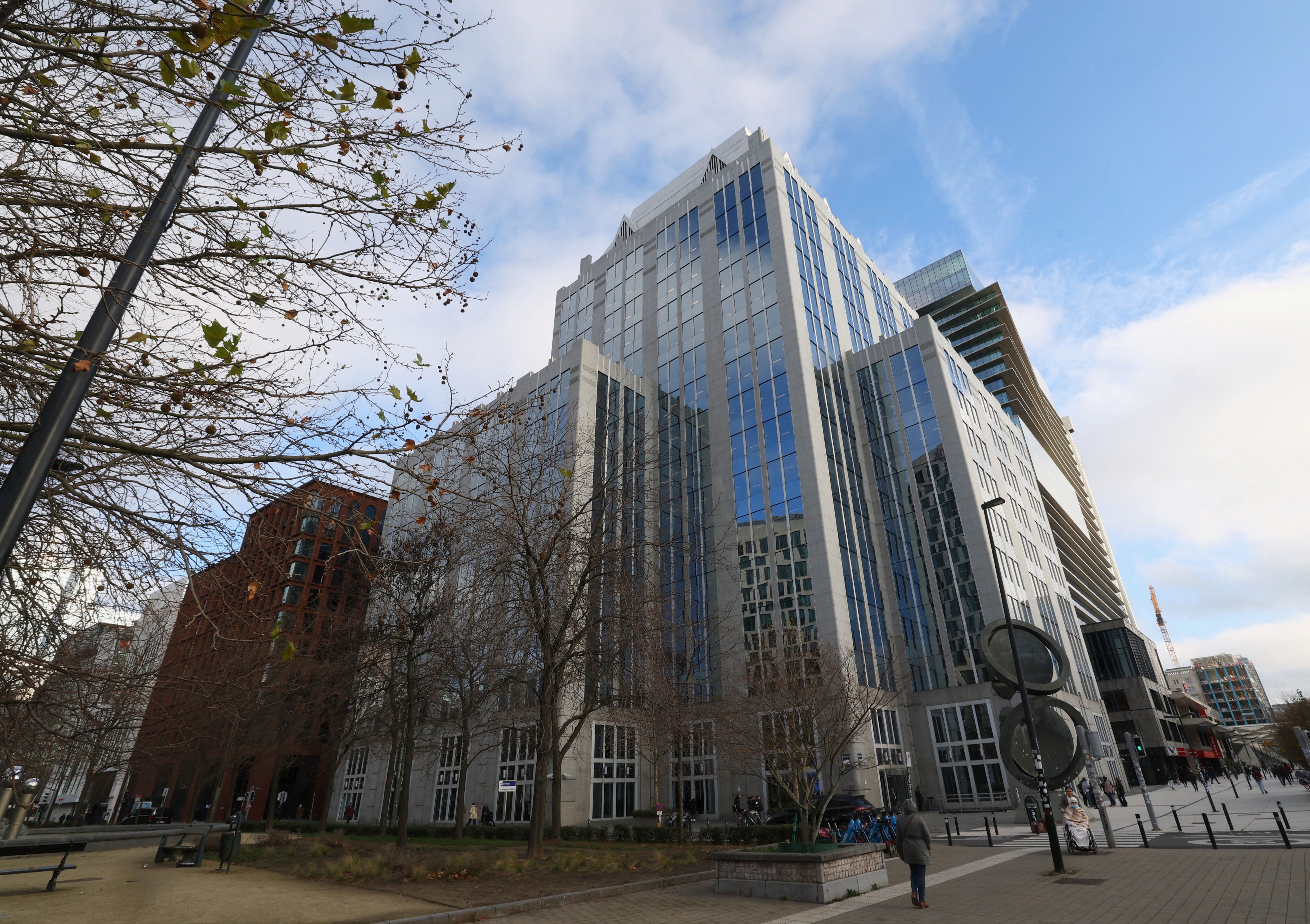 Euroclear headquarters where the assets are held.