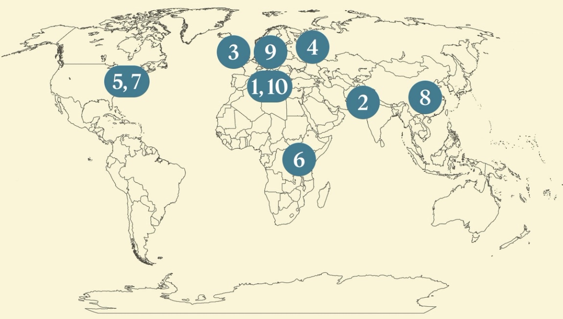 Semafor “World Today” map graphic.