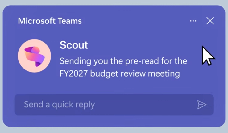 Microsoft’s new Scout agent.