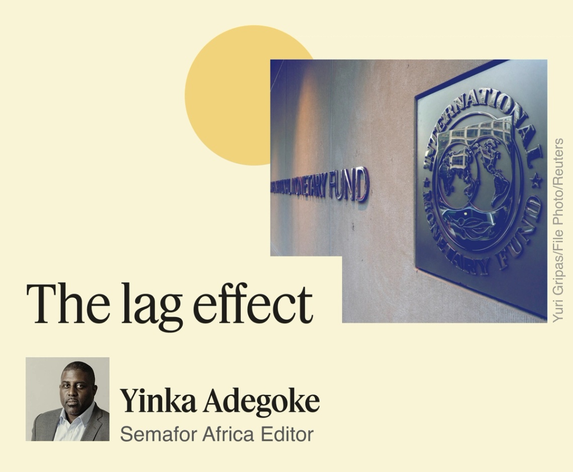 The lag effect, Yinka Adegoke.