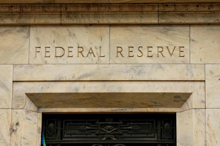 The Federal Reserve building in Washington.