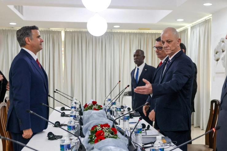 CIA director meets with Cuban officials.