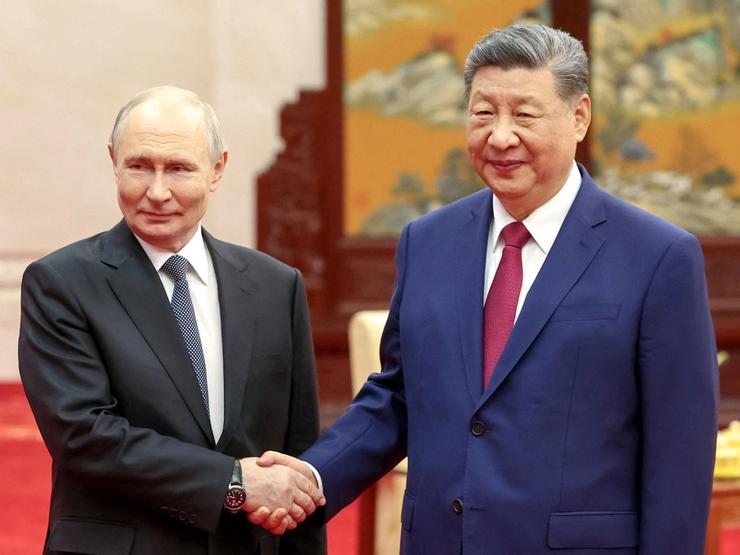 Russian President Vladimir Putin and China’s leader Xi Jinping