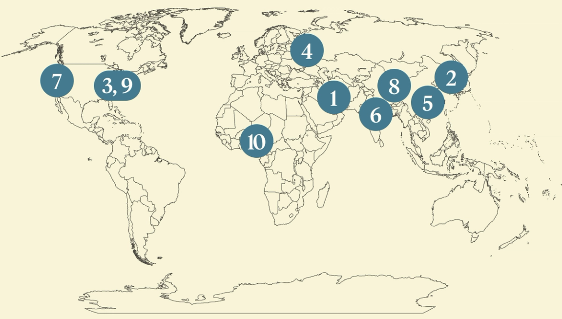 Semafor World Today map graphic