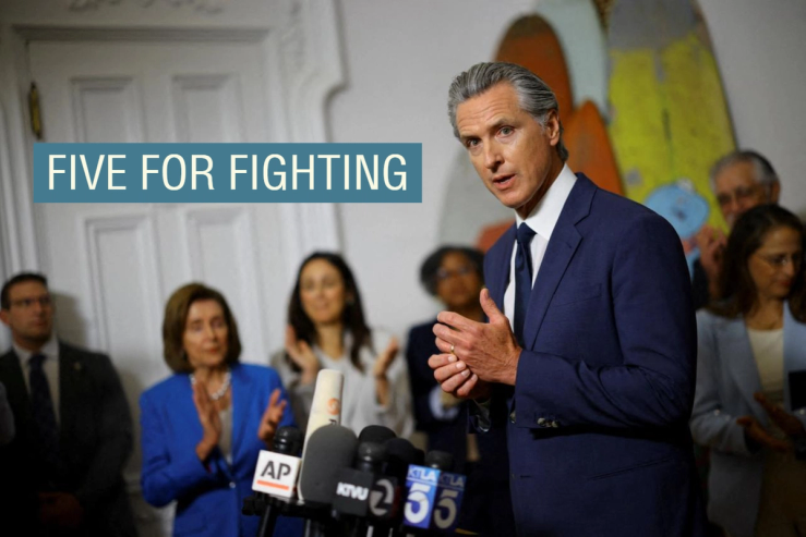 California Gov. Gavin Newsom.