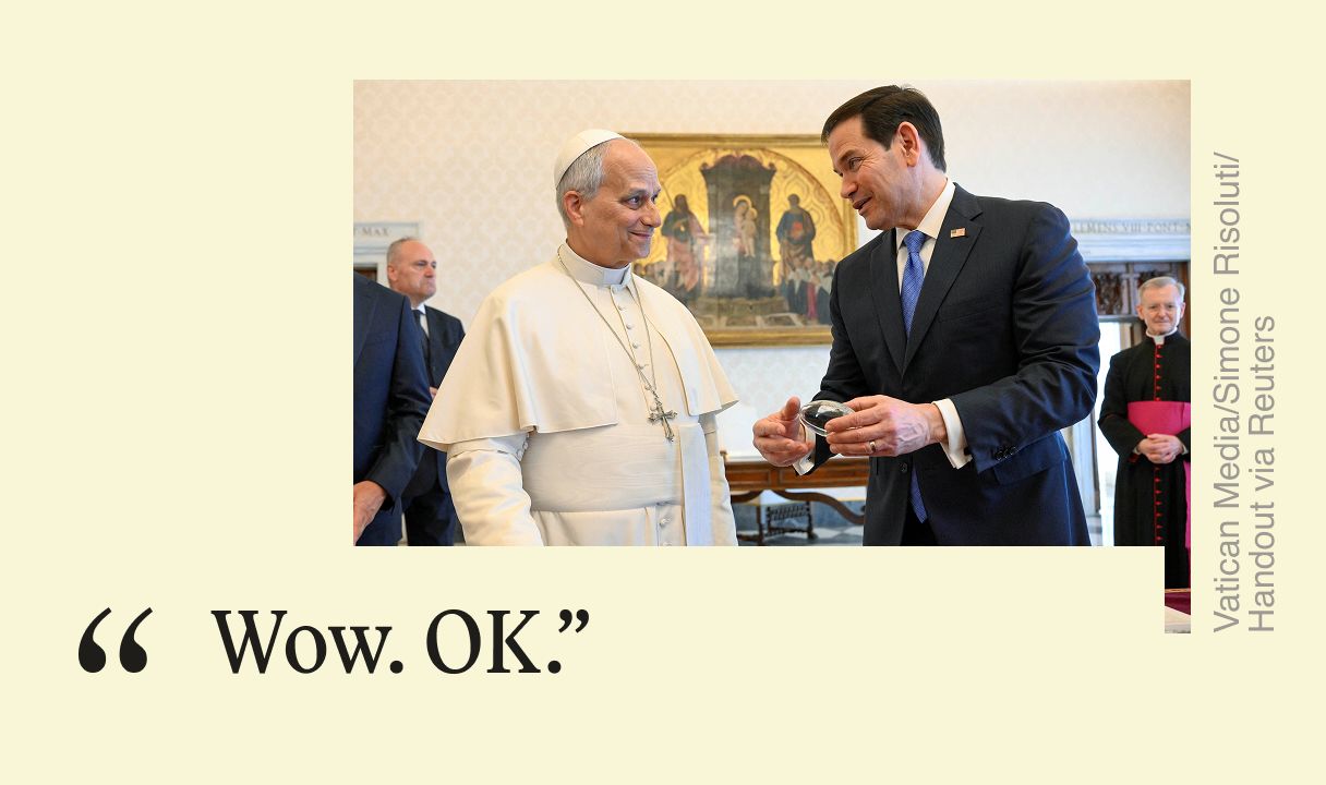 “Wow. Ok.”