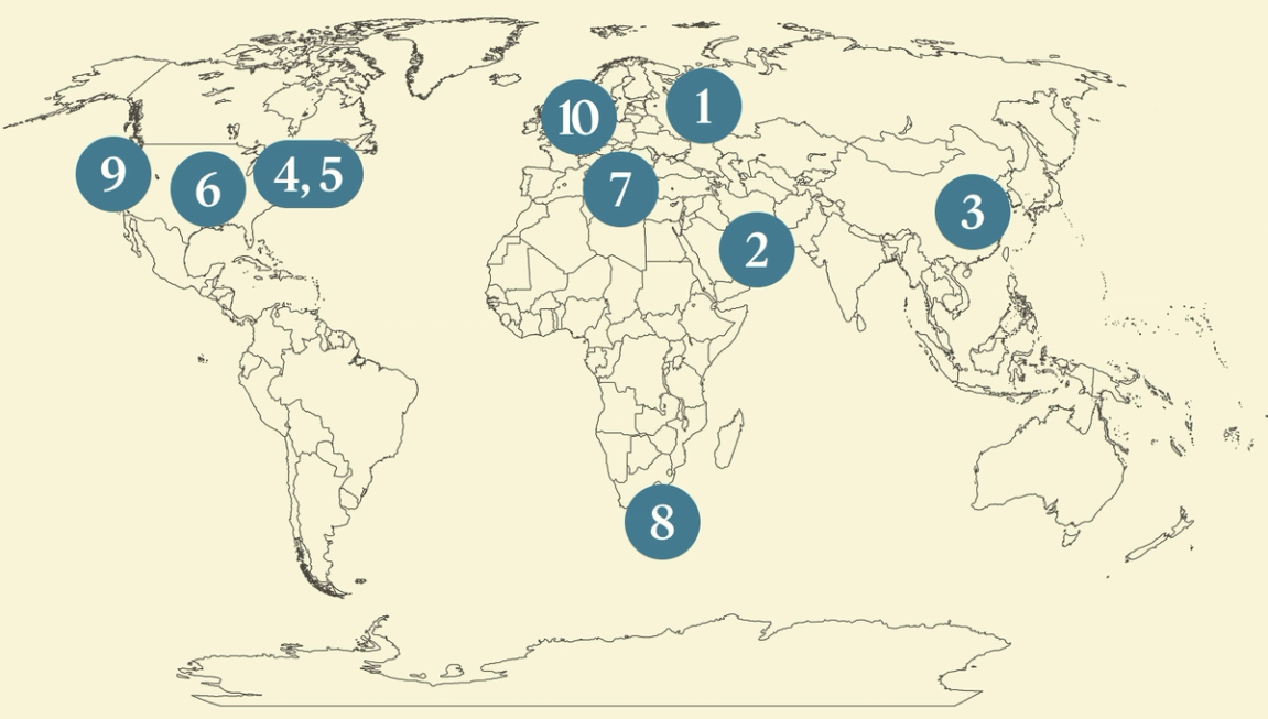 Semafor World Today map