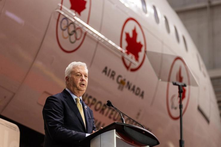 Air Canada CEO Michael Rousseau