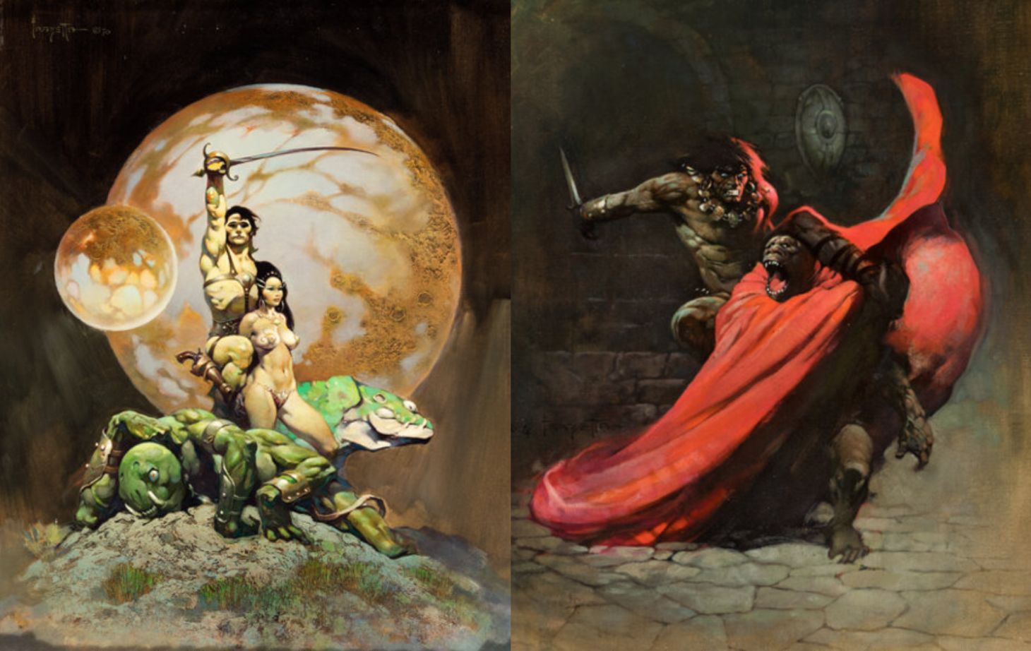 Frank Frazetta, multiple works