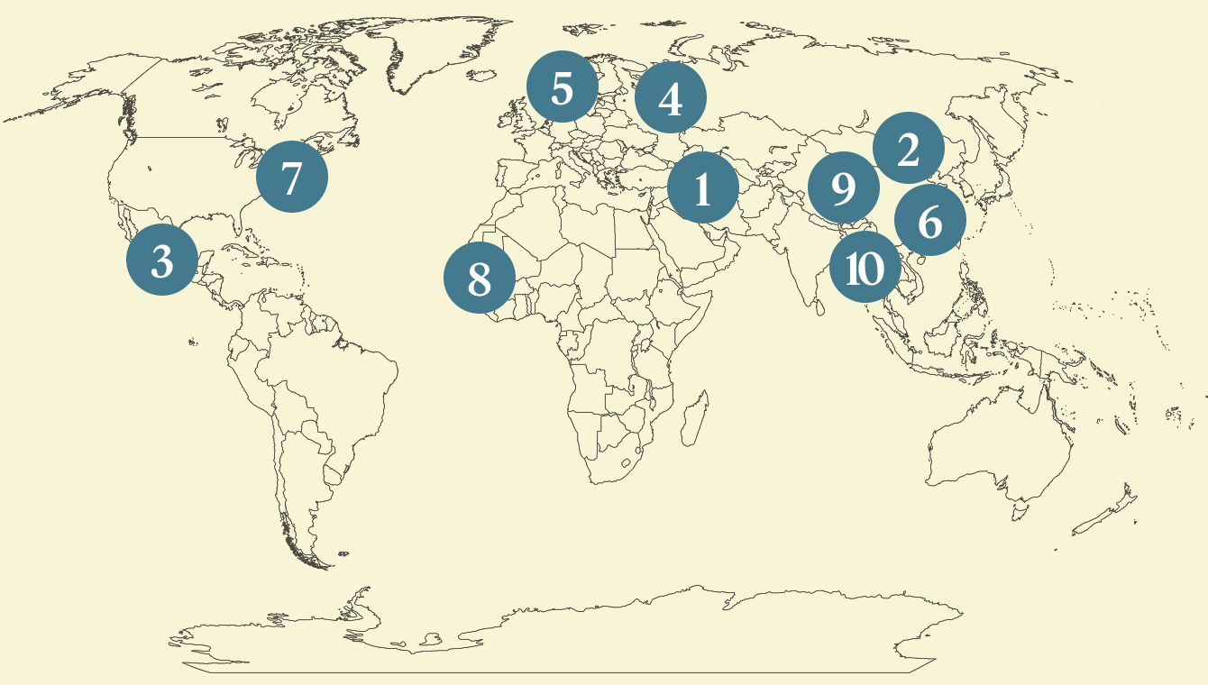 Semafor World Today map graphic