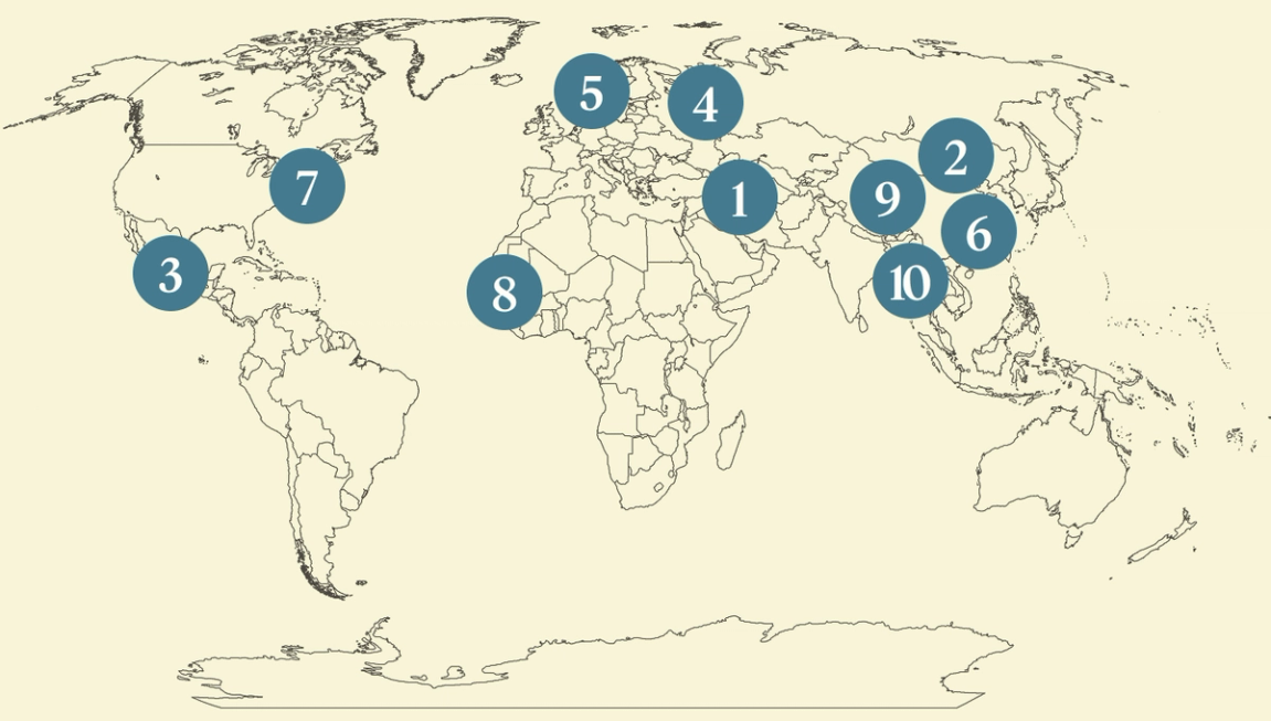 Semafor World Today map graphic
