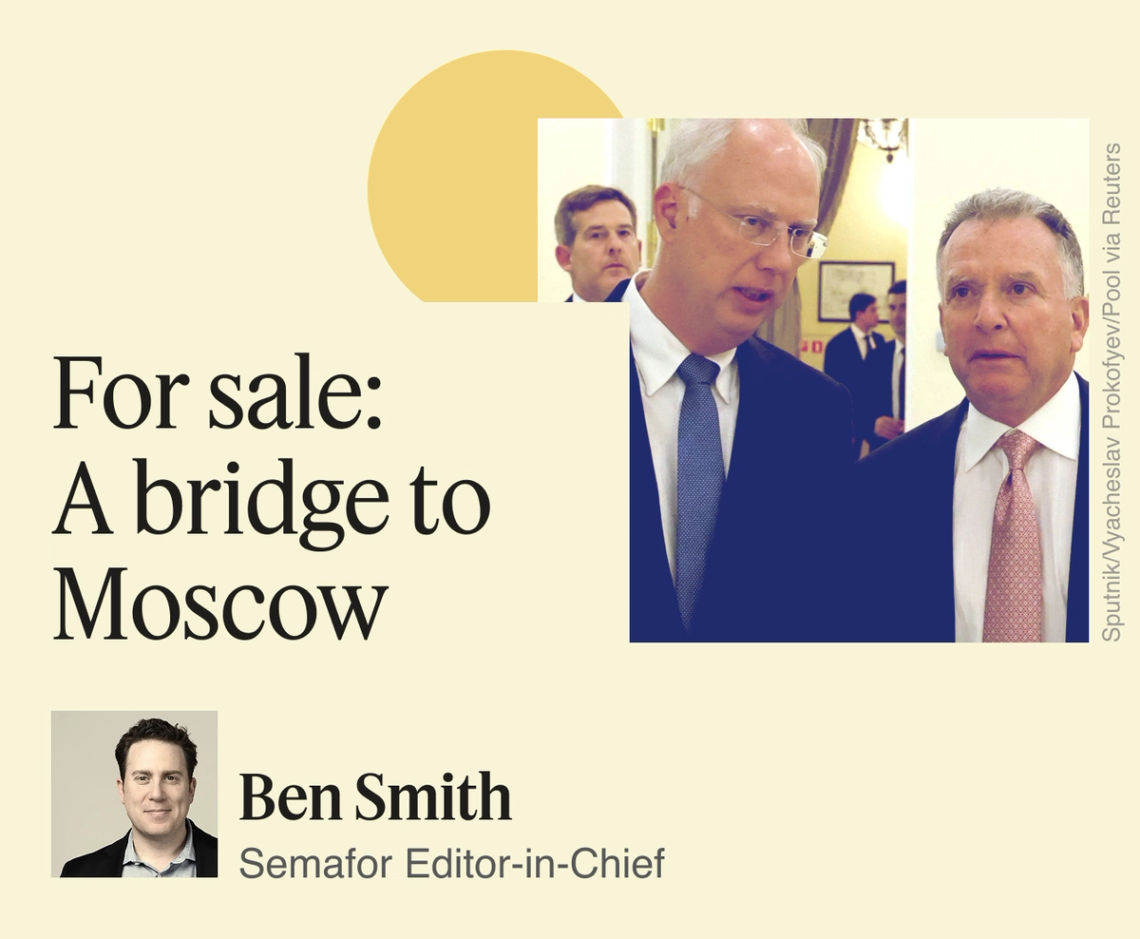 For sale: A bridge to Moscow