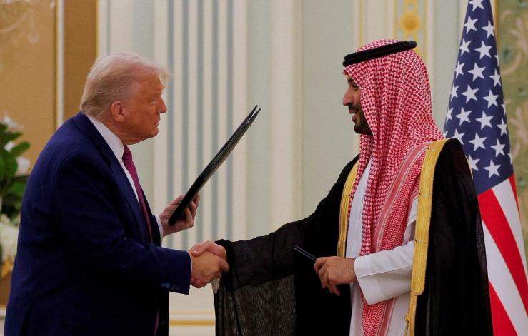 US President Trump visits Saudi Arabia.