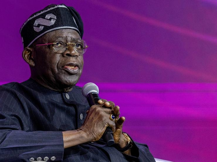 Nigeria’s president Bola Tinubu.