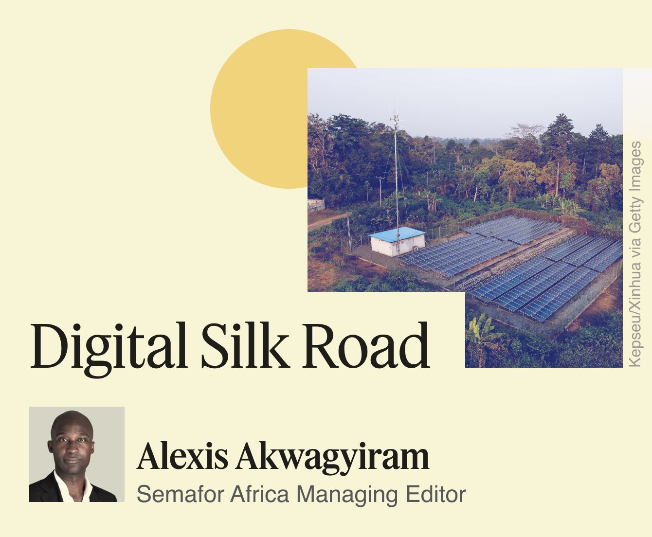 Digital Silk Road, Alxis Akwagyiram.