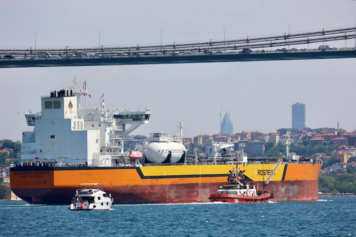 Rosneft’s Russian-flagged crude oil tanker.