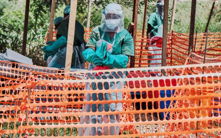 A medical team from the Alliance for International Medical Action.