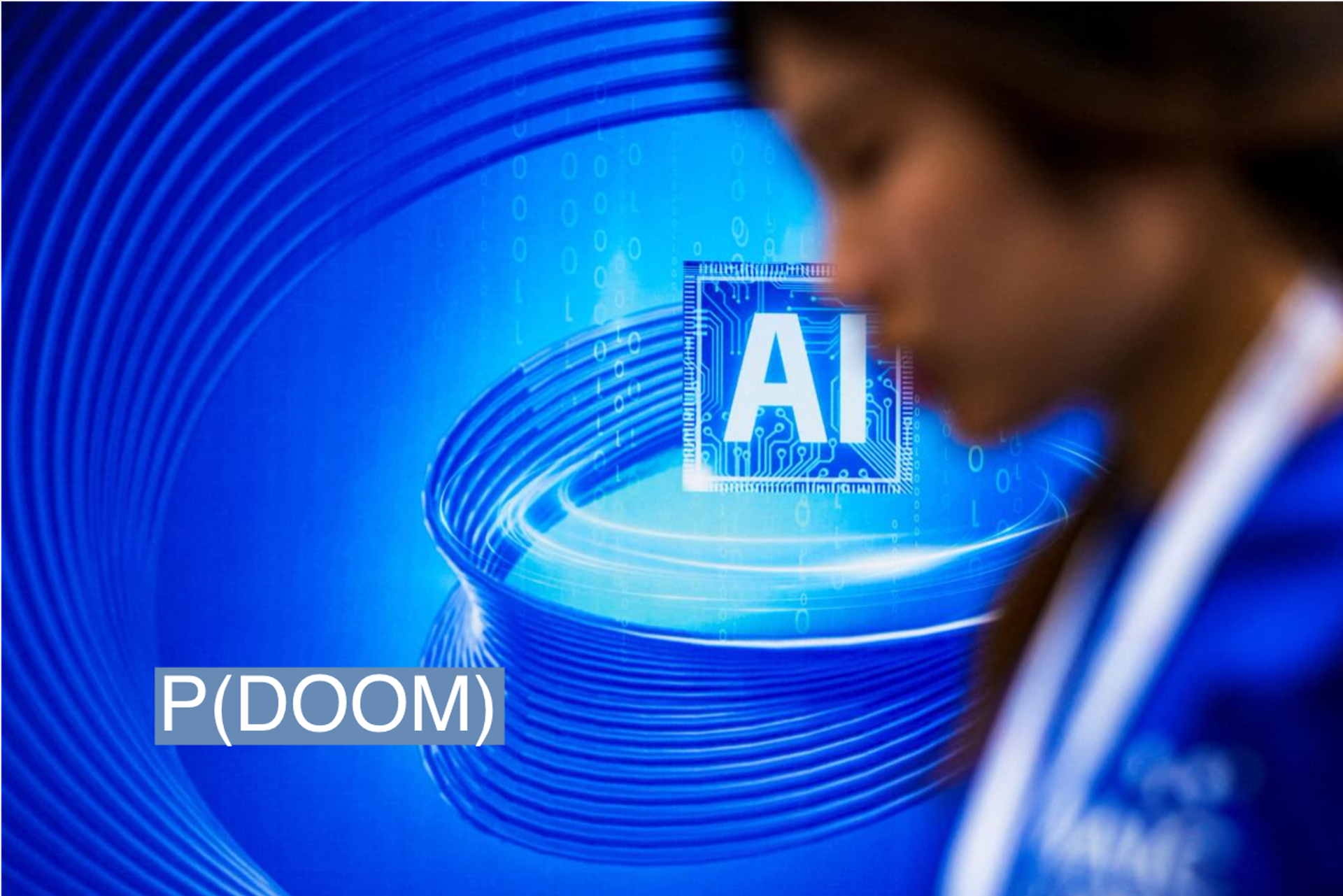 An AI (Artificial Intelligence) sign is seen at the World Artificial Intelligence Conference (WAIC) in Shanghai, China July 6, 2023. REUTERS/Aly Song/