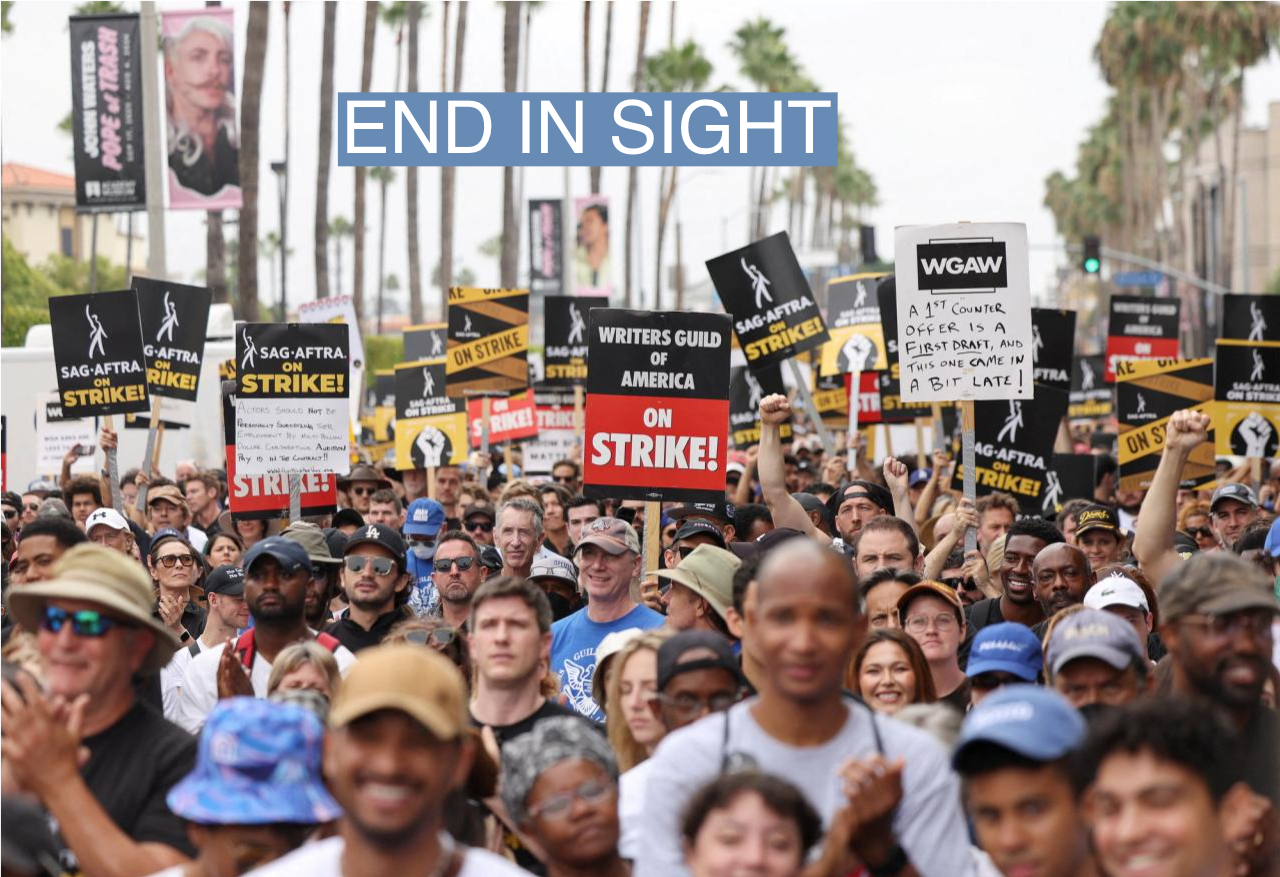 Hollywood Writers Reach Tentative Deal To End Strike | Semafor