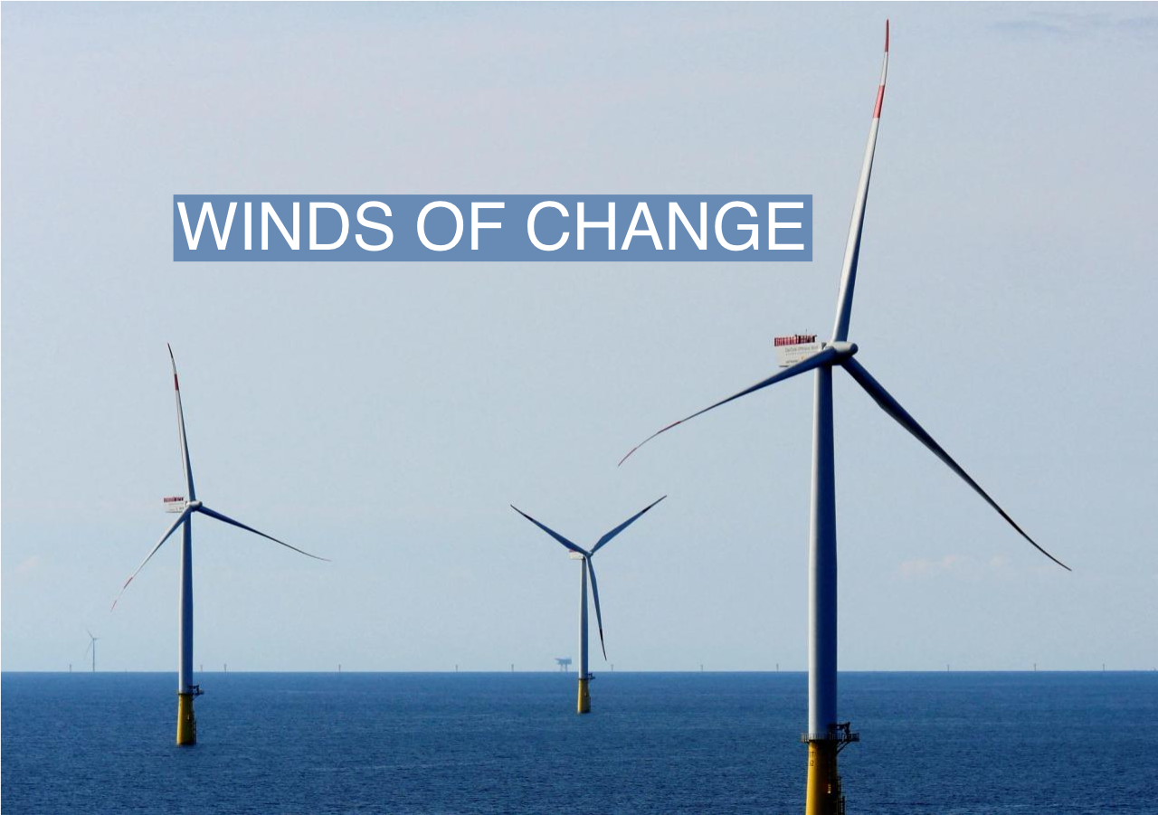 A general view of the DanTysk wind farm, 90 kilometres west of Esbjerg, Denmark, September 21, 2016. Picture taken September 21, 2016. REUTERS/Nikolaj Skydsgaard/File Photo