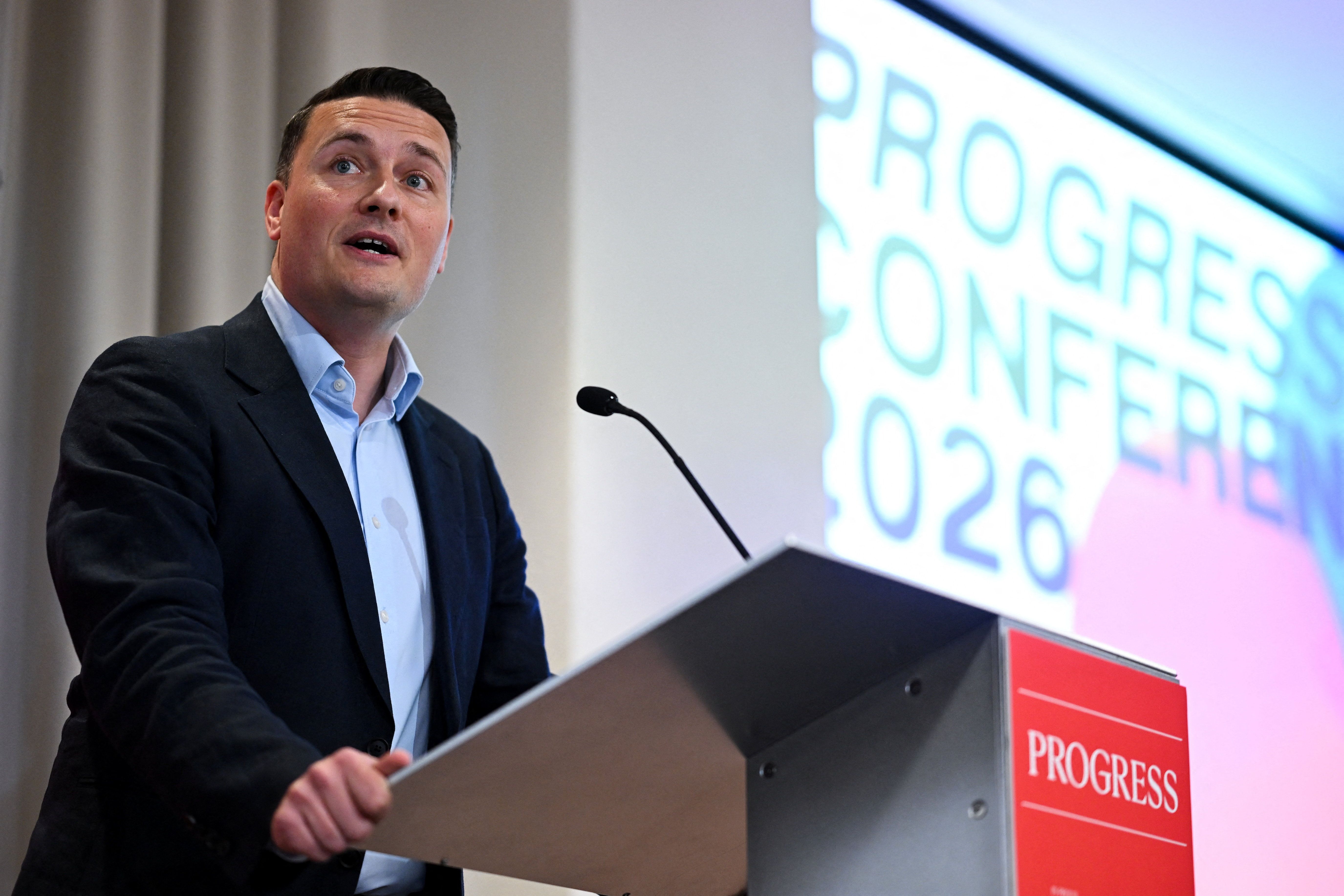 Britain’s former Health Secretary Wes Streeting.
