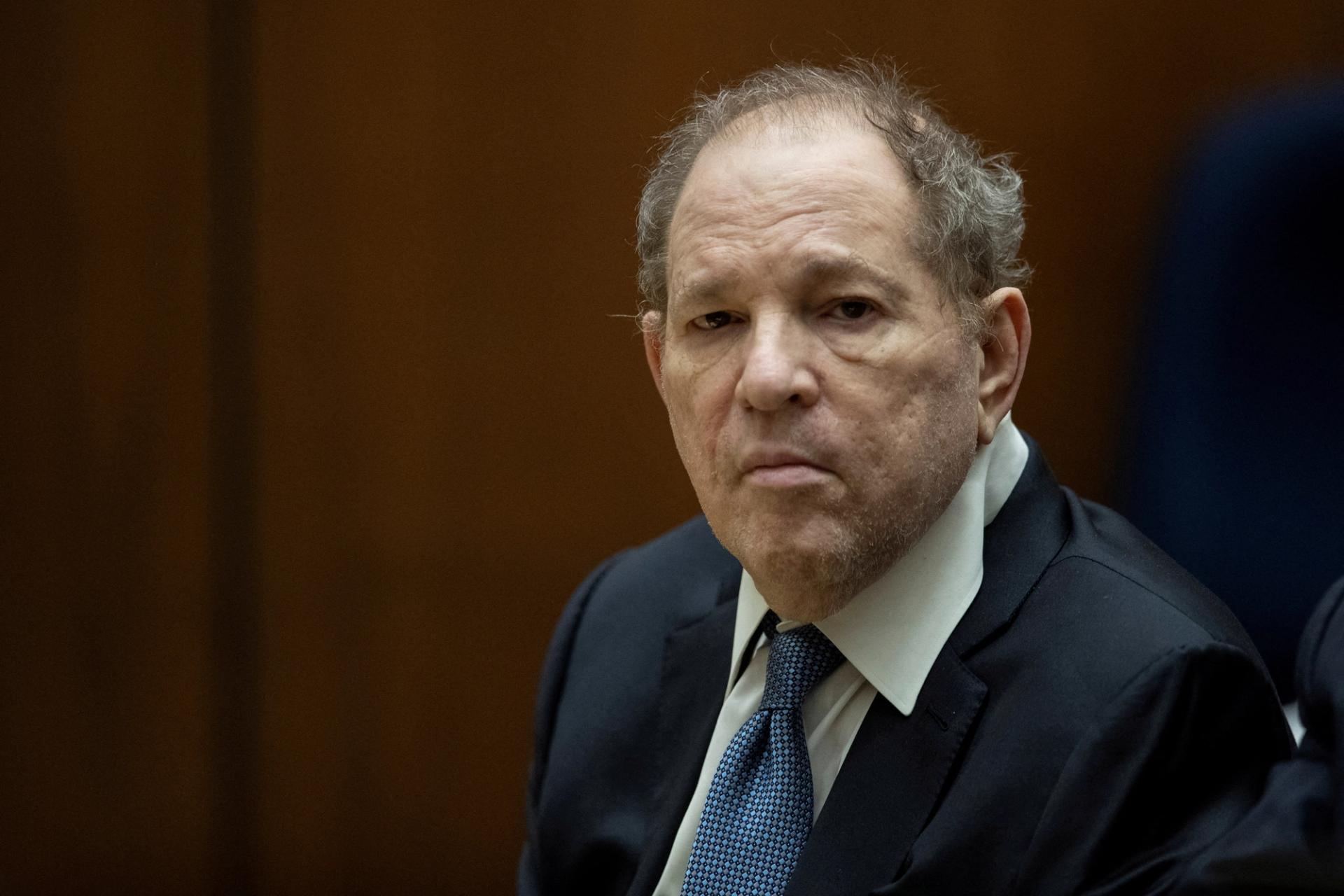 Former film producer Harvey Weinstein appears in court at the Clara Shortridge Foltz Criminal Justice Center in Los Angeles, California, USA, 04 October 2022.