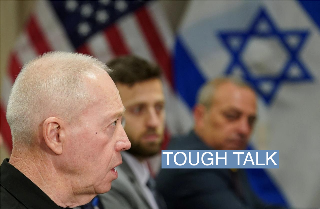 Israeli Defense Minister Yoav Gallant.