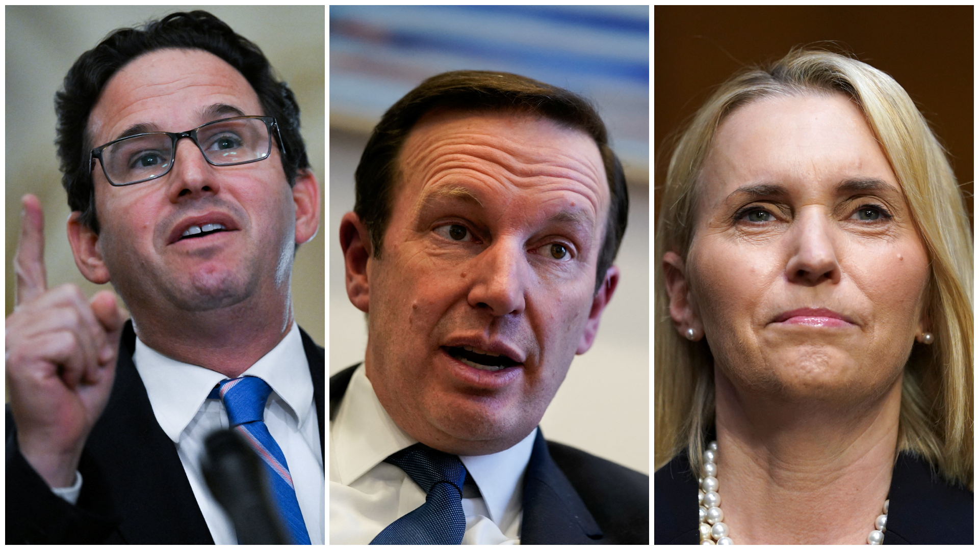 U.S. Senator Brian Schatz, U.S. Senator Chris Murphy, and Bridget Brink.