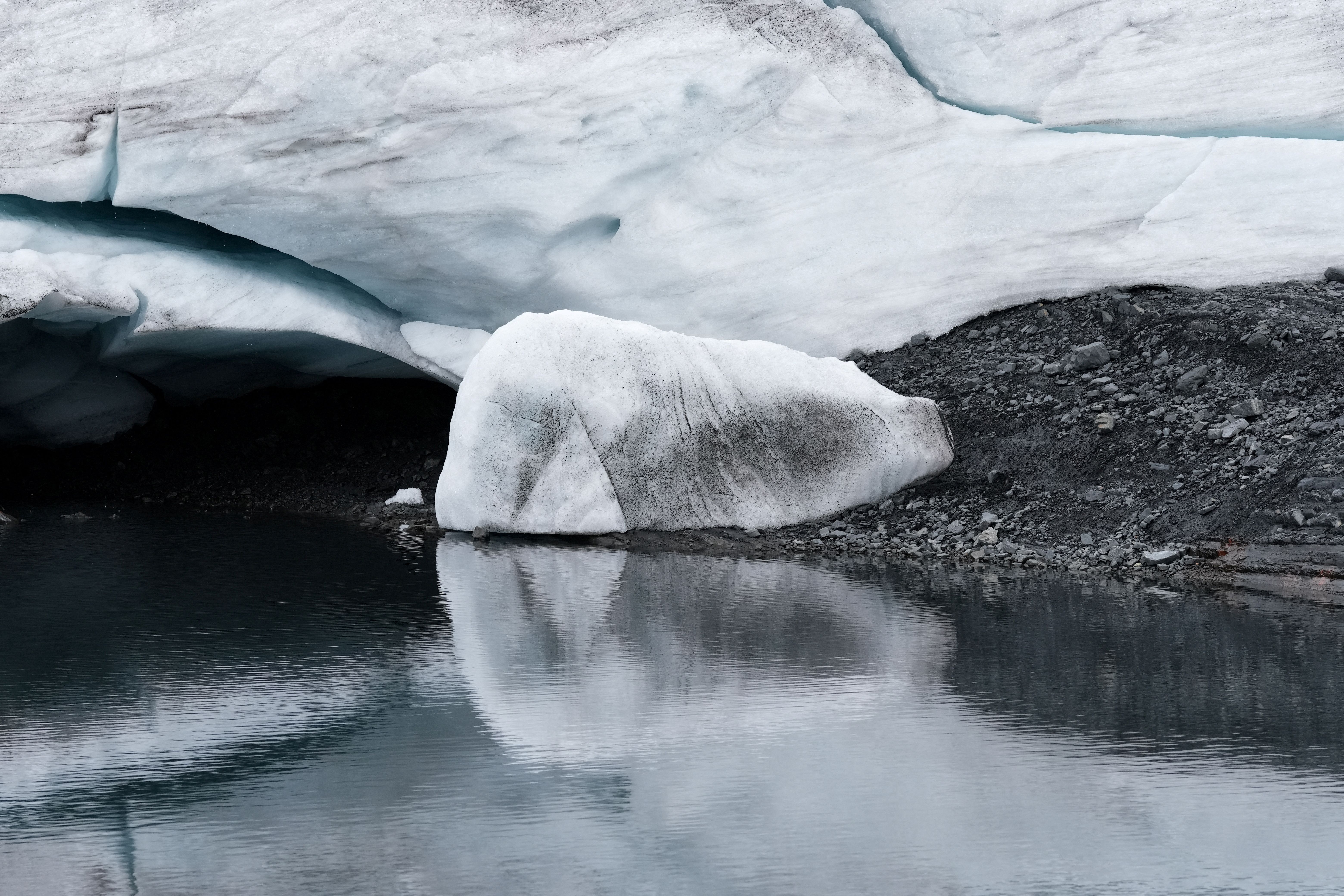 Glacier in the Peruvian Andes