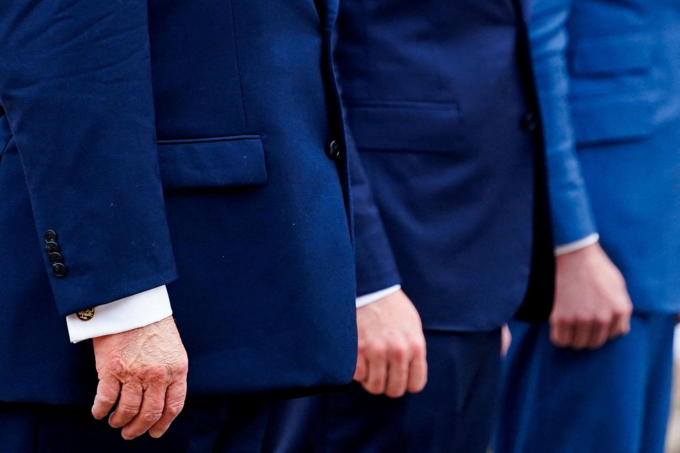 Trump’s hand
