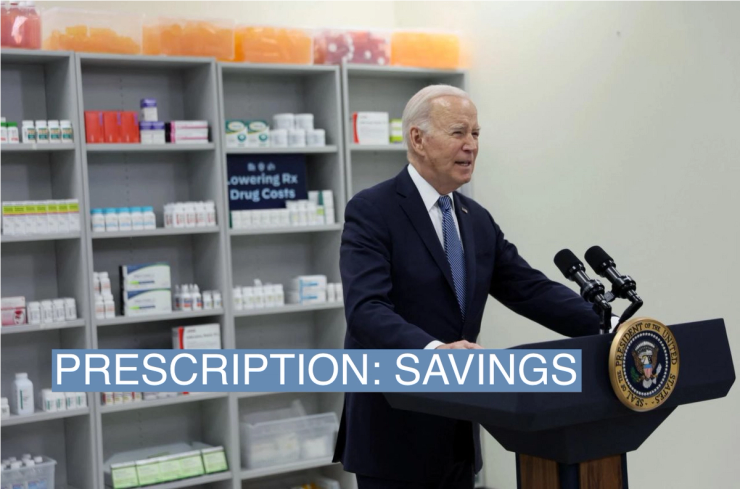 President Joe Biden delivers remarks about prescription drug costs during a visit to the National Institutes of Health in Bethesda, Md., on Dec. 14.