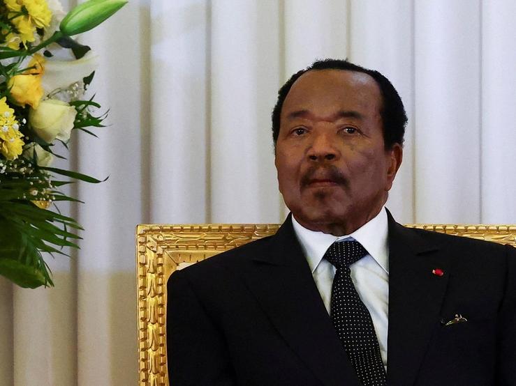 Cameroonian President Paul Biya in April.