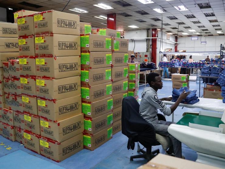 A factory operating under AGOA