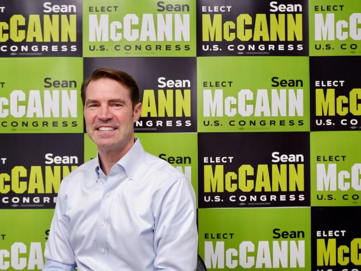 Democratic congressional candidate Sean McCann