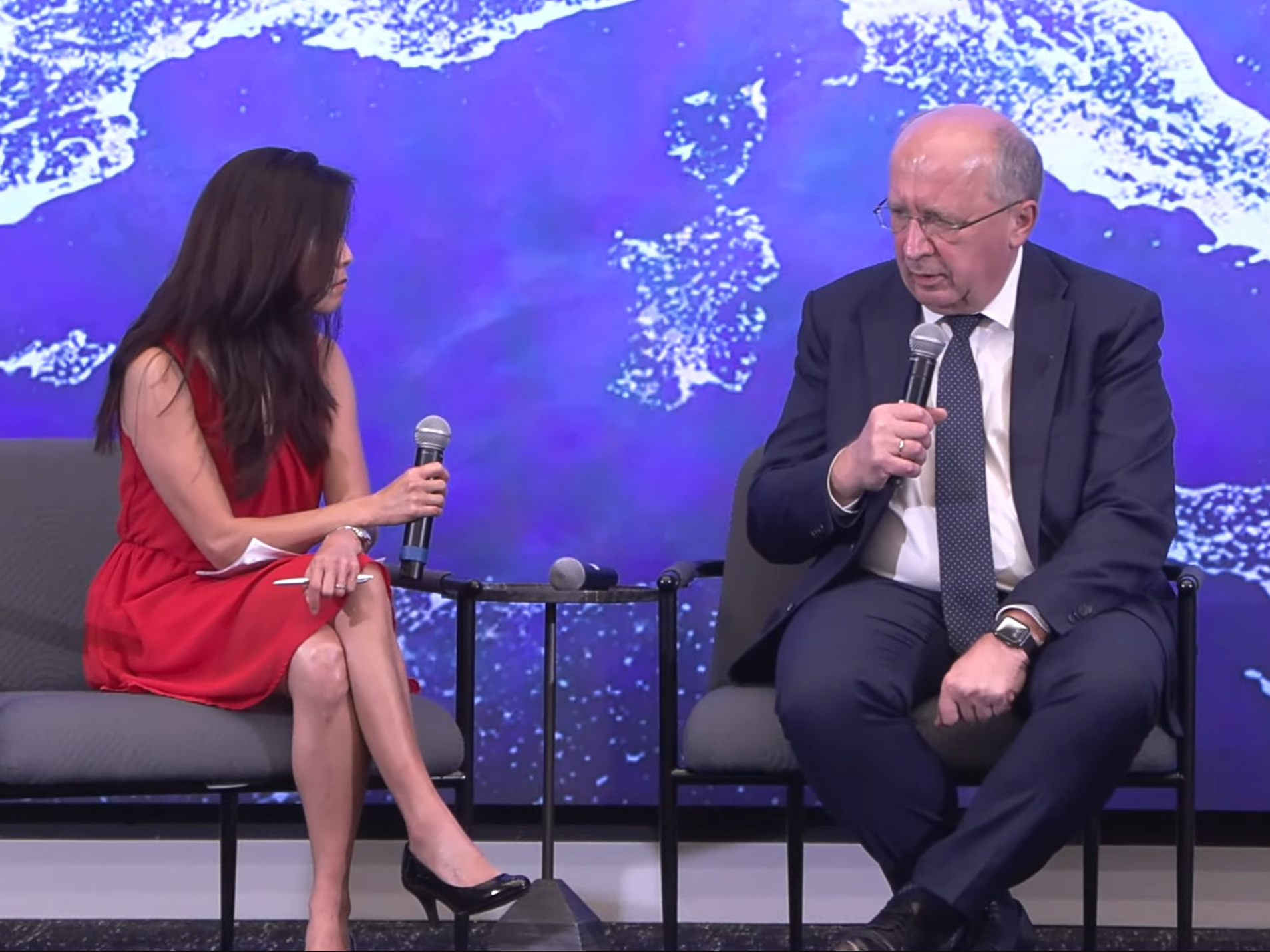 Andrius Kubilius speaks to Semafor’s Gina Chon