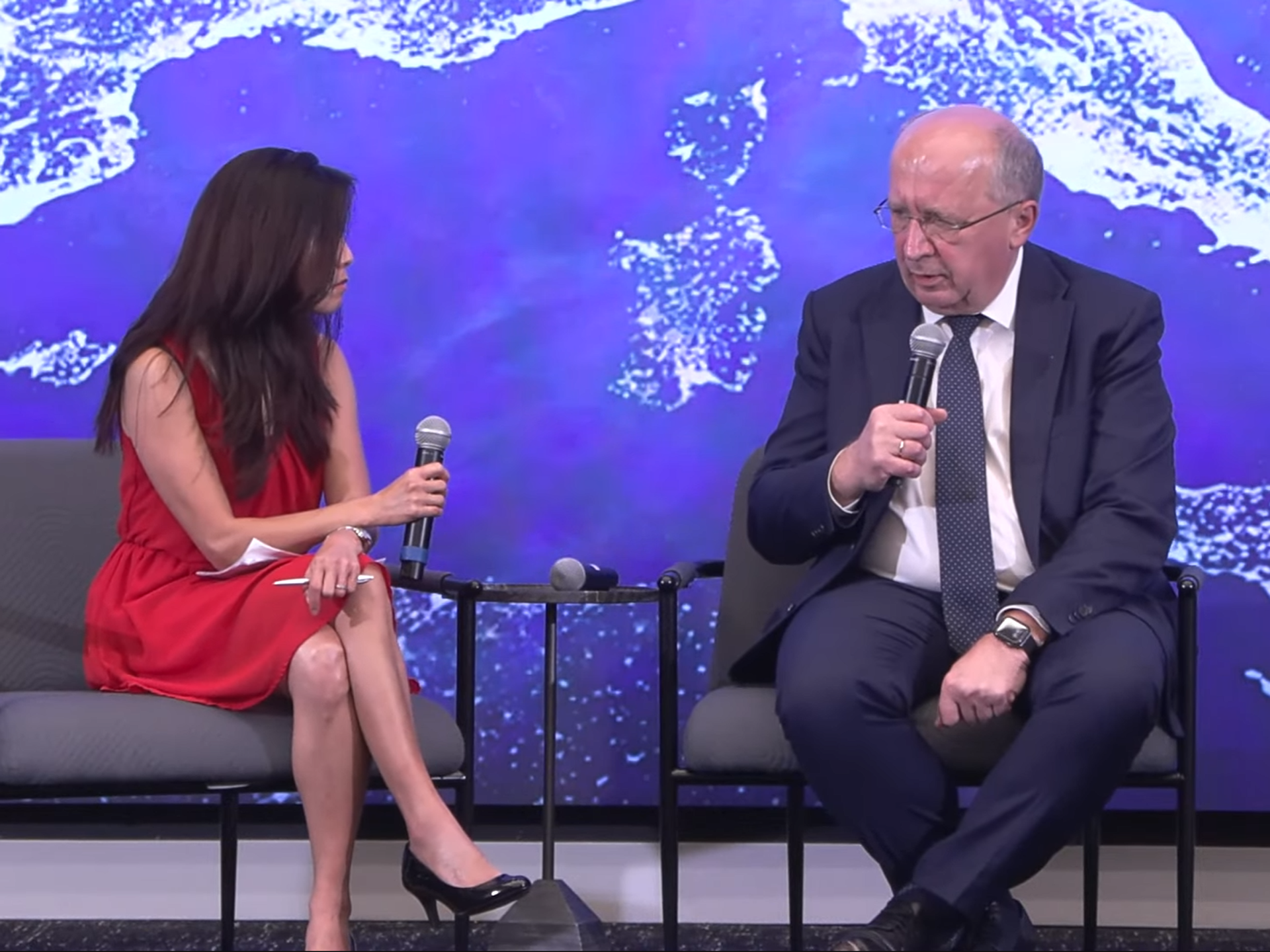 Andrius Kubilius speaks to Semafor’s Gina Chon