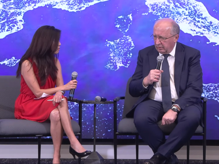 Andrius Kubilius speaks to Semafor’s Gina Chon