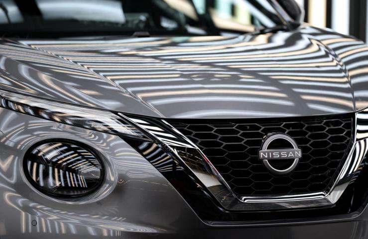 A newly completed Nissan Juke model car.