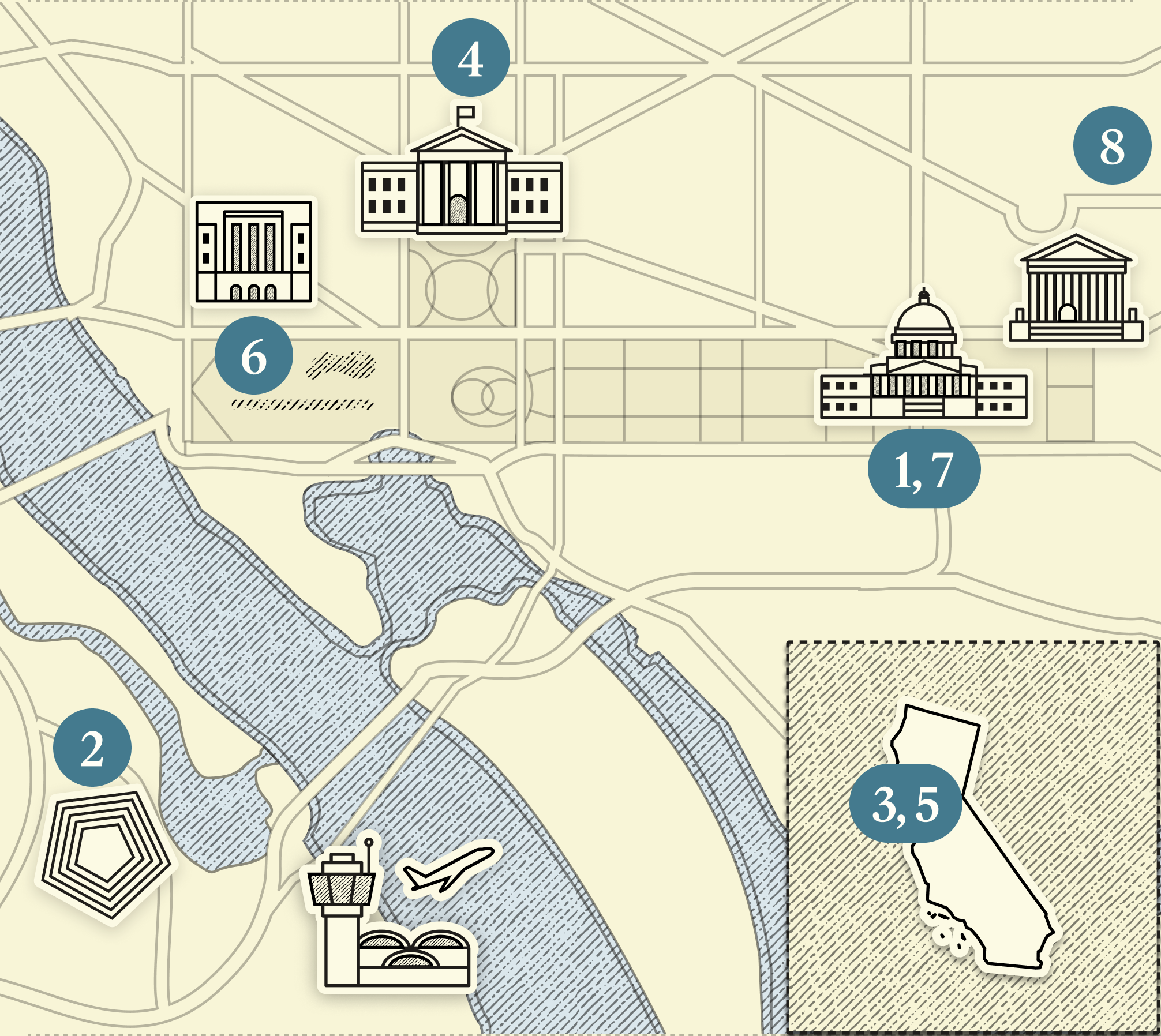 A map of DC.