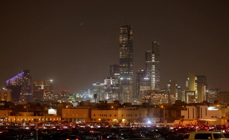 The King Abdullah Financial District in Riyadh.