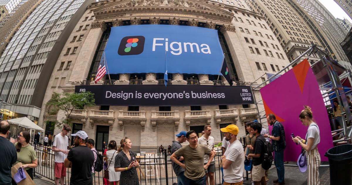 Figma shares triple in trading debut, fueling optimism around tech IPOs ...