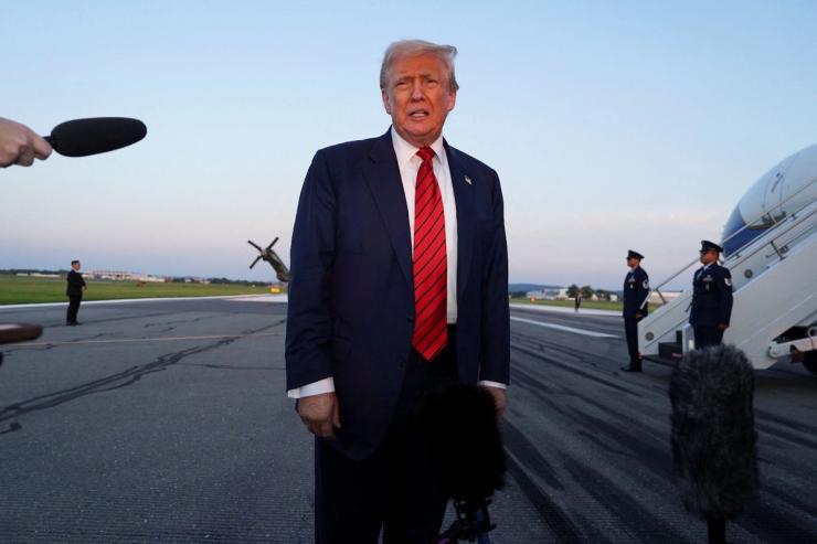 US President Donald Trump