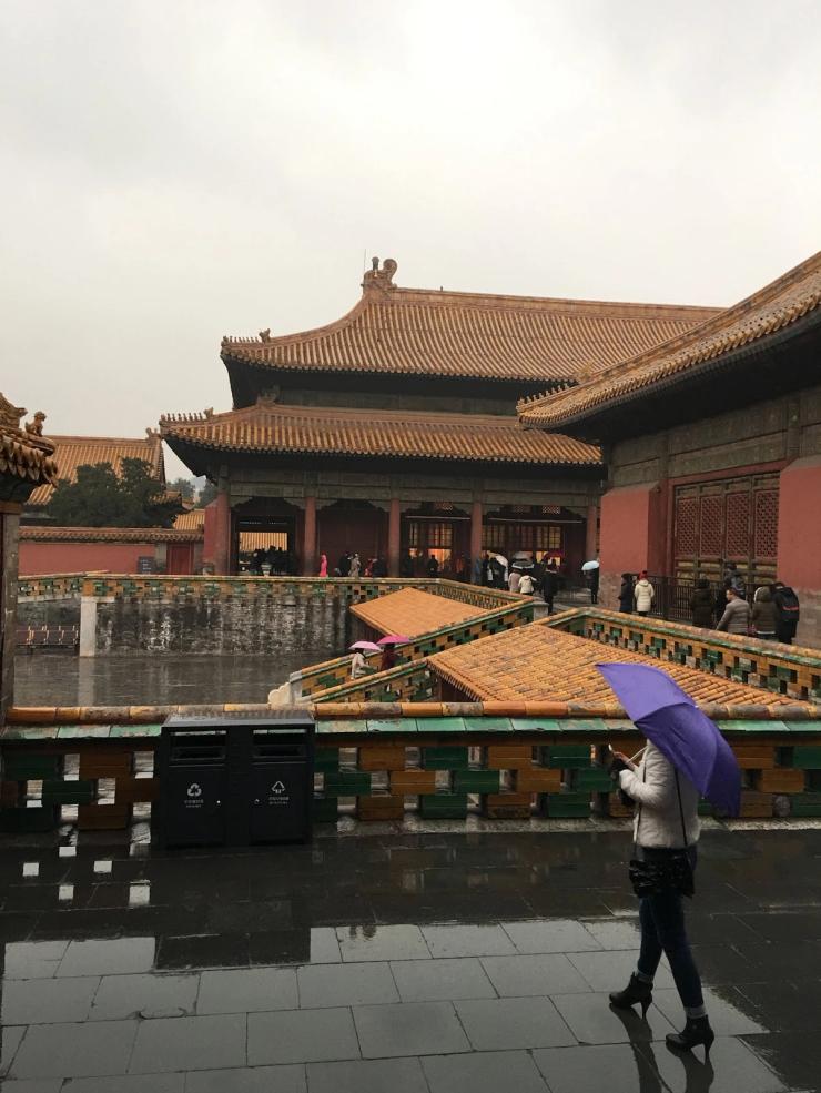 Rain in the Forbidden City