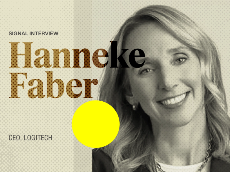 Hanneke Faber, CEO of Logitech