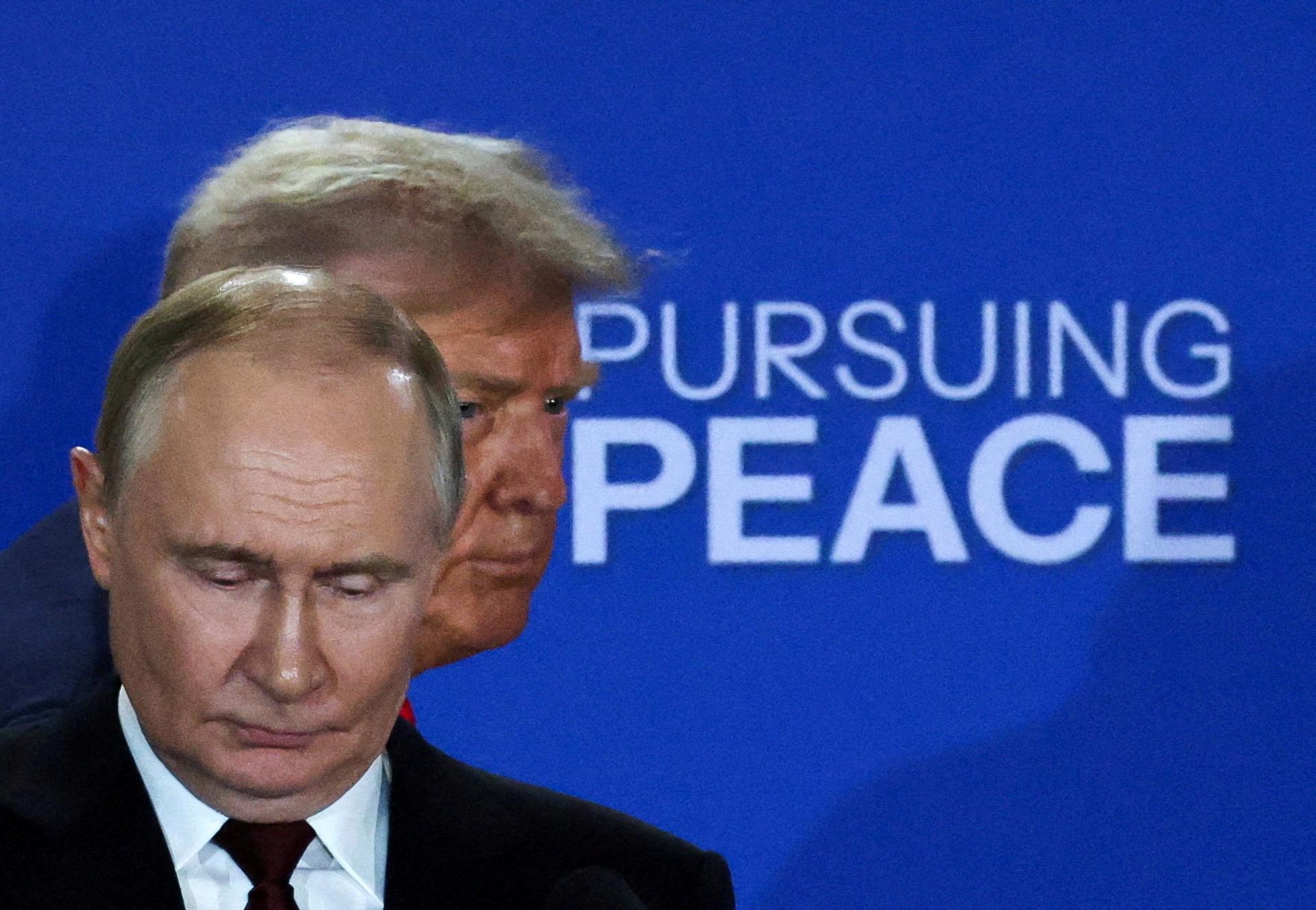 US President Donald Trump and Russian President Vladimir Putin.