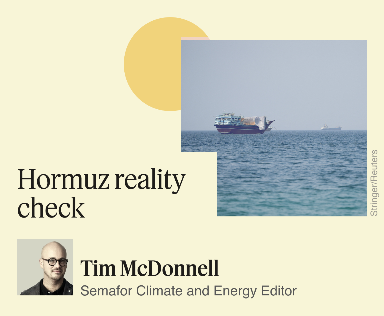 Hormuz reality check